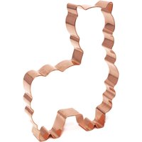 Handgefertigte Kupfer Lama Ausstechform | 4.5 X 3.5 Inches von TheFussyPup