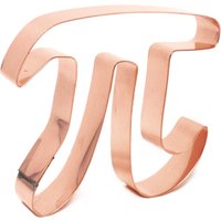 Handgefertigte Kupfer Pi Symbol Ausstechform Mathe Geschenk von TheFussyPup
