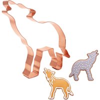 Handgemachte Kupfer Heulender Wolf Ausstechform Wild Backen von TheFussyPup