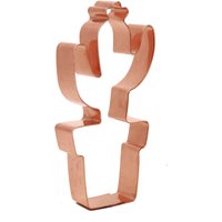 Kleiner Blumentopf Kaktus Cookie Cutter - Handgefertigt Von The Fussy Pup von TheFussyPup