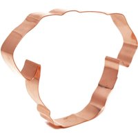 Mops Gesicht Cookie Cutter 5 "Kupfer Hunderasse Leckerli - Usa Made von TheFussyPup