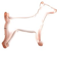 Rat Terrier Cookie Cutter 4 "Kupfer Hunderasse, Usa Made Rat Terrier Cookie Cutter 4 "Kupfer Hunderasse, Usa Made von TheFussyPup