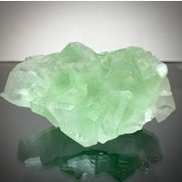 Wasserklar Geschwungener Rand Fluorit Kristalle || De'an, Jiangxi, China von TheGemstoneMatrix