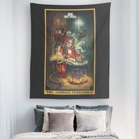 The Goddess Cerridwen Star Tarot Karte Tapestry Pagan Witch Witchcraft Wall Decor Celtic Art Wicca Home Witchy Gifts The Goddess Cerridwen Star Tarot Karte Tapestry Pagan Witch Witchcraft Wall Decor Celtic Art Wicca Home Witchy Gifts von TheGhoulishGarb