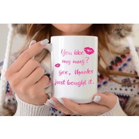 Ariana Grande, 7 Ringe, Sie Mögen Mein Becher, Kaffeebecher, Meine Haare? Gee Dank, Ich Danke Ihnen Weiter von TheGiftedMugShop
