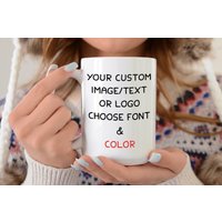 Gestalten Sie Ihre Eigene Tasse Benutzerdefinierte Spruch Benutzerdefiniertes Design Personalisiert Kaffeetasse Zitat Benutzerdefinierter Name von TheGiftedMugShop