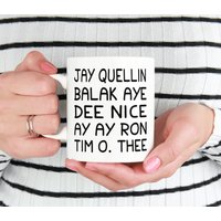 Key & Peele Ersatzlehrer, Jay Quellin, Ay Ron, Falsch Ausgesprochene Namen von TheGiftedMugShop