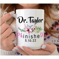 Phd Graduation Gift Promotion Tasse Custom Med Student Geschenk Für Frauen von TheGiftedMugShop