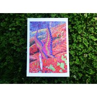 Die Rosa Fee A4 Kunstdruck Die Rosa Fee A4 Kunstdruck von TheGlitterGremlin