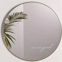 You Look Good Spiegelaufkleber - Motivationssticker Für Spiegel, Wand Und Laptop | Positive Affirmation Positives Mindset von TheGoodDesignsShop