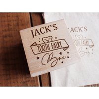 Zahnfee Box Baby Tooth Andenken Personalisiert 1. Geburtstagsgeschenk Verlorene Zahn Organizer Fee Halter Holz Trinket von TheGreatGifts