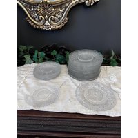 Vintage Duncan & Miller Sandwich Pattern Salat- & Dessertteller - 19-Teiliges Set Vintage Duncan & Miller Sandwich Pattern Salat- & Dessertteller - 19-Teiliges Set von TheGreyHouseshop