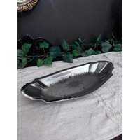 Vintage Forman Familie De Luxe Brot Teller Tablett Stern Geätzt von TheGreyHouseshop