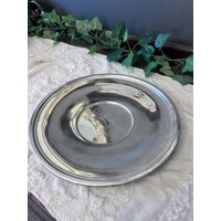 Vintage Reed & Barton Silberplatte Runde Serviertablett Schale 10.5 "#1207." von TheGreyHouseshop