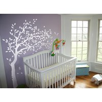 Weißer Windbaum Wandtattoo - Kinderzimmer Wandbild Weißer Windbaum Wandtattoo - Kinderzimmer Wandbild von TheHappyTreeDesign