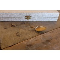 Antikes Retro-Set Von Sechs Sammlerstück 800 Silber Engel Teelöffel von TheHiddenFlorence