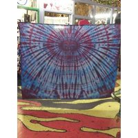 Tie Dye Spider Wandteppich Einzelgröße 150cmx210cm von TheHippyHole