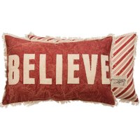 Dekokissen | Believe Kissen Weihnachten von TheHollyJollyMarket