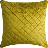 24"x24"/26"x26" Dekorativer Euro Sham, Gesteppter Samt Einfarbig Sham Für Sofa Lemongrass Modern - Soul von TheHomeCentric