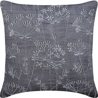 Art Silk Charcoal Grey Sofakissen 16 "x 16", Designer Dekokissenbezug Benutzerdefinierte Dekokissen Natur Blumen - Willow Splendor Art Silk Charcoal Grey Sofakissen 16 "x 16", Designer Dekokissenbezug Benutzerdefinierte Dekokissen Natur Blumen - Willow Splendor von TheHomeCentric