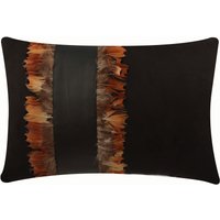 Deko Kissenbezüge Couch Sofa 30x40 cm Designer Braun Wildleder Feder Kissenbezug - Feather Apart von TheHomeCentric