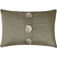 Dekorativer Länglicher/Lumbaler Rechteck-Kissenbezug, 12 "x 16" Seidenkissenbezüge, Perlmutt-Kissenbezug - Seide N Perlen von TheHomeCentric