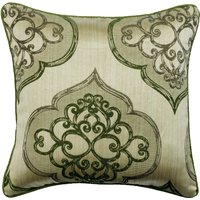 Dekoratives Euro Sham 24"x24"/26"x26" Jacquard Weave Couch Kissen Sofa Cover Damask Contemporary Style Home - Green Galore von TheHomeCentric
