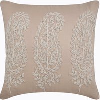 Designer Beige Kissenbezug 24"x24"/26"x26", Baumwolle Leinen Euro Sham Bezug Mit Individueller Stickerei European - & Paisleys." Designer Beige Kissenbezug 24"x24"/26"x26", Baumwolle Leinen Euro Sham Bezug Mit Individueller Stickerei European - & Paisleys." von TheHomeCentric