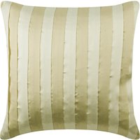 Designer-Creme-Elfenbein Euro Sham 24 "x "/ 26 26", Satin European Cover Pintuck, Texturiertes Dekokissen Benutzerdefinierte Gestreift von TheHomeCentric
