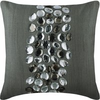 Designer Grau Bettkissen 24 "x "/ 26 ", Art Silk Couch Kissen Euro Sham Cover Abstraktes Muster Moderne Bed Room Home - Jewels." Designer Grau Bettkissen 24 "x "/ 26 ", Art Silk Couch Kissen Euro Sham Cover Abstraktes Muster Moderne Bed Room Home - Jewels." von TheHomeCentric