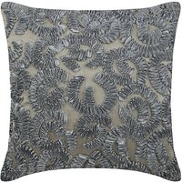 Designer Grau Sofa Werfen 16 "x 16", Kunstseide Kissenbezug Wurfkissen Abstraktes Muster Modern Style Home Decor - Sizzle von TheHomeCentric