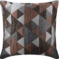 Designer Origami, Dreieck Braun Kissenbezug Für Bett 24 "x 24"/26 26", Jacquard Weave Dekokissen Fall - Brown Origami Designer Origami, Dreieck Braun Kissenbezug Für Bett 24 "x 24"/26 26", Jacquard Weave Dekokissen Fall - Brown Origami von TheHomeCentric