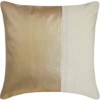 Handgefertigte Antik Gold Bett Kissen Bezug 24"x24"/26"x26", Kunstleder Euro Sham Patchwork - Better Half von TheHomeCentric