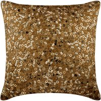 Handgemachter Gold Couch Kissenbezug 16 "x 16" Kunstseide Dekokissen Abstraktes Modernes Wohnkultur Kissen - Strukturierter Jaal Handgemachter Gold Couch Kissenbezug 16 "x 16" Kunstseide Dekokissen Abstraktes Modernes Wohnkultur Kissen - Strukturierter Jaal von TheHomeCentric