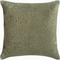 Luxus Baum Salbei Grün Blau European Kissenbezug 24"x24"/26"x26", Samtkissenbezüge Vintage Euro Sham Natur - Gold Curiosity von TheHomeCentric