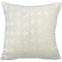 Samtweißes Dekokissen Benutzerdefinierte 16 "x 16" Designer Sofa Couch Kissenbezug Abstraktes Modernes Wohnkultur Kissen - Meinen Charme Teilen von TheHomeCentric