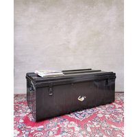 Brauner Coffeetable/Transportbox, 1970Er Jahre, Deutschland von TheIndustrialLegacy