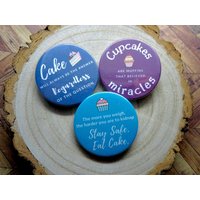 Tortenmagnet, Cake Quotes, Lover Gifts, Backen Liebhaber, Magnet Set, Set Magnete, Backgeschenke Für Sie, Backgeschenke, Kuchengeschenke Uk von TheJollySloth