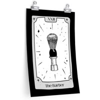 Der Barbier Tarot Karte Kunstdruck | Geschenk Für Abitur Neues Job Weihnachtsgeschenk von TheJoyofTherapy