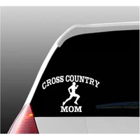 Cross Country Mama, Papa Oder Großeltern Auto Fensteraufkleber von TheKalicoKitty