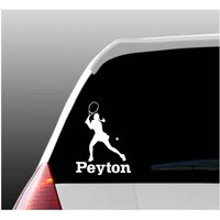 Personalisierter Tenniswagen Fensterdecal von TheKalicoKitty