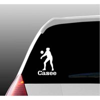 Personalisierter Volleyball Auto Fensterdeko von TheKalicoKitty