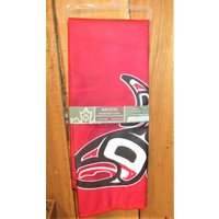 Gitksan First Nation "' Lachs Mikrofasertuch Pacific North West Coast Native Indigene Kunst von TheKanataShop