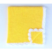Gehäkelte Babydecke - 21 Farben Erhältlich von TheKnittingHour