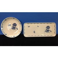 Fursten Berg "Lottine" Schale & Serving Tray Blau Und Weiß Fursten Berg "Lottine" Schale & Serving Tray Blau Und Weiß von TheLadyCollects