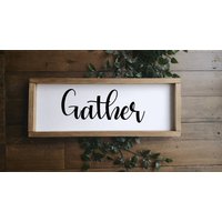 Sammler Schild, Familie Gerahmtes Holzschild Home Wand Dekor Bauernhaus Rustikales Geschenk/ Schild Uk von TheLittleWoodenSign