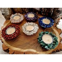 Naturstein Teelichthalter Verschiedene Sorten von TheMagicRunenShop