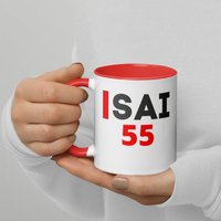 Carlos Sainz Formel 1 Ferrari Tasse von TheMagicStyleStudio