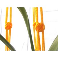 Gelb Macrame Pflanze Halter 40 Zoll 3mm - Hängen Blumentopf von TheMagicalNodules