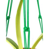 Grün Makramee Pflanze Halter 28 Zoll 3mm - Starke Hängen Blumentopf Indoor Outdoor Geschenk-Idee von TheMagicalNodules